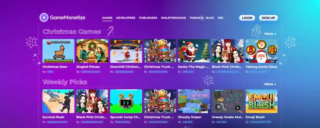 我又发现一个小游戏出海赚美刀的平台GameMonetize - 特色图片